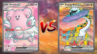 Pokemon TCG Live Blissey EX Joltik VS Raging Bolt EX Ogerpon EX [upl. by Hartzell]