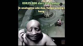 DIKIRA ANALOG😂 mobilelegends pascoltopglobalmiya mlbb mobilelegendsid shortsvideo [upl. by Royden]