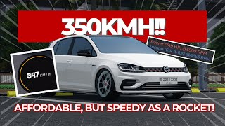 SPEEDY LIKE A ROCKET AT AN AFFORDABLE PRICE  VW GOLF R  CDID V19 [upl. by Monson716]