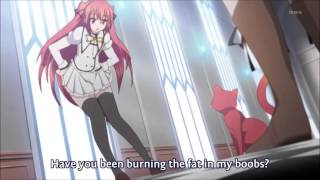 Seirei Tsukai no Blade Dance  whos burning her booby fat [upl. by Lennad]