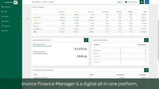 Invoice Finance Manager [upl. by Elidad]