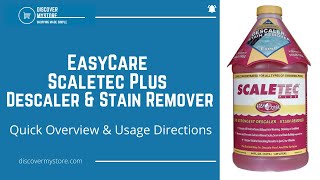 EasyCare Scaletec Plus Descaler and Stain Remover [upl. by Sukey]