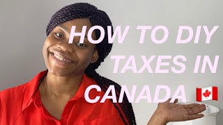 How to file your Canadian taxes online Simple Tax tutorial [upl. by Ahsai]