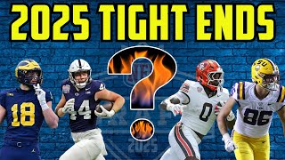 How Good is the 2025 TIGHT END CLASS  Burning Questions [upl. by Asiruam]