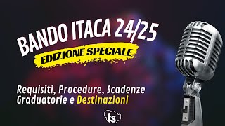 Bando ITACA 2425 Novità Adempimenti e Tempistiche [upl. by Ragland863]