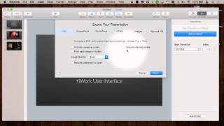 Keynote Tips How to Export a Presentation [upl. by Alpert]