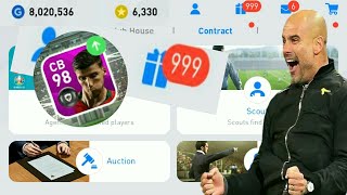 999 REWARDS 😱😱 PACK OPENING PES2020 MOBILE [upl. by Diena]