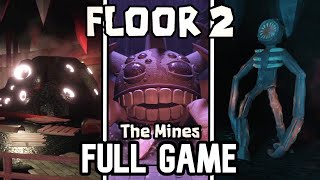 Roblox DOORS Floor 2 The Mines  Full Gameplay Playthrough Full Game [upl. by Engracia]