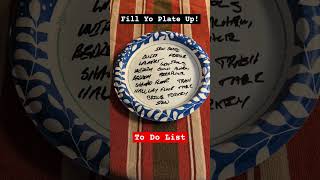 todolist diy paperplate getstuffdone thanksgiving [upl. by Nomolos646]