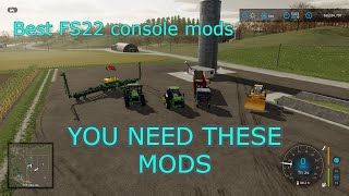 Best fs22 console Mods [upl. by Ecaidnac]