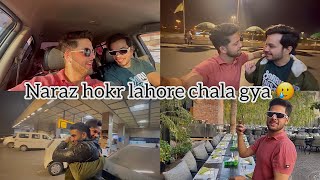 Lunch with Gulraize15 or osama  naraz hokr chala gya dost  flight bhe late ho gye 🤣 [upl. by Kcuhc]