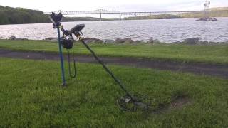 Hudson River New York Metal Detecting  MYMD [upl. by Anileda]