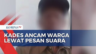 Kades Karangsari Ancam Cabut Bansos Jika Warga Beda Pilihan Caleg Ngaku Inisiatif Sendiri [upl. by Vasquez]