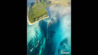 The Underwater Waterfall in Mauritius is a sight for sore eyes [upl. by Kamal465]