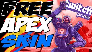 How to Get FREE APEX LEGENDS TWITCH PRIME SKIN and 5 FREE APEX PACKS 2 [upl. by Ahsyt]