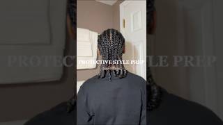 Protective Style Prep ft a childhood favorite bluemagichaircare [upl. by Landon360]