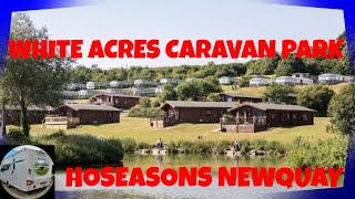 Hoseason Newquay White Acres Caravan Park by Bebop 2 drone [upl. by Siladnerb]