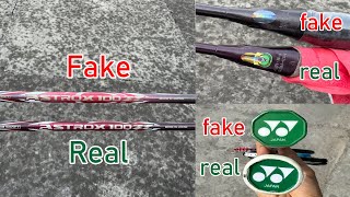 Cách nhận biết Yonex Astrox 100ZZ Kurenai Real và Fake I Không qua mắt được đâu [upl. by Obed]