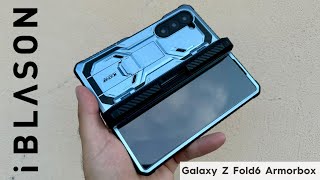 iBlason Armorbox with S Pen Support  The Best Case Protection Galaxy Z Fold6 [upl. by Eedeed]