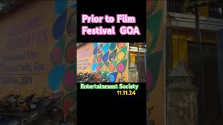 Preparation for 55th International Film Festival India enjoying entertaining panjimgoa [upl. by Clarine]