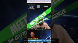 Force closure of Zoom meeting of scammers by The Crypto Ponzi Scheme Avenger [upl. by Malinda]