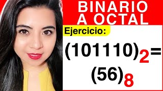 CONVERTIR de BINARIO a OCTAL  Ejercicio 4 [upl. by Acinet430]