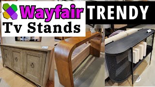 Are These Trending Wayfair TV Stands WORTH The Price TOUR [upl. by Dylana]