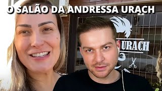 A Andressa Urach tem um SALÃO DE CABELO [upl. by Uria]