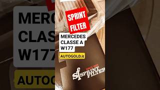 MERCEDES CLASSE A W177 BENZINA  Sprint Filter filtro aria sportivo a secco in poliestere [upl. by Akinek365]