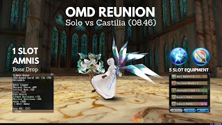 OMD Solo vs Castilia Enchant  Reunion  Toram Online トーラム 魔法剣士 toramonline toram [upl. by Earal408]