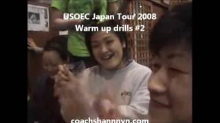 USOEC Japan Tour 2008 Warm up drills 2 [upl. by Eniahpets]