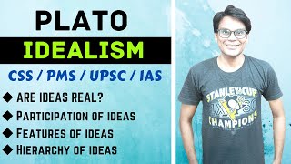 Platos Idealism  CSS PMS UPSC IAS  Philosophy Lectures  Lectures by Waqas Aziz  Waqas Aziz [upl. by Abad]