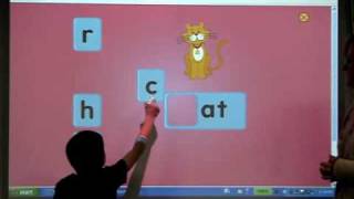 Kindergarten Interactive White Board Use [upl. by Lorant]