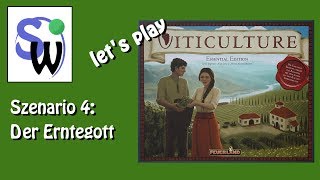 Viticulture  Solo Szenario 4 lets play [upl. by Nylarahs]