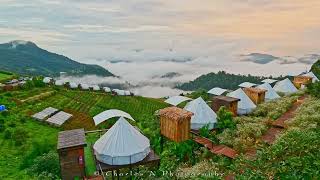 Glamping in Mon Jam Chiang Mai Thailand [upl. by Anawd]