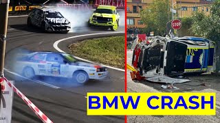 🇸🇲 Rally Legend 2024  CRASH DRIFT PURE SHOW  Saturday Highlights [upl. by Yreme]