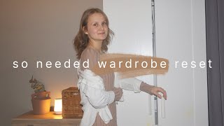 minimal capsule wardrobe declutter  32 items [upl. by Arturo]