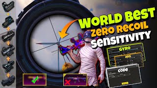 World Best Sensitivity Settings Guide 🔥 For All Devices Gyroscope And Non Gyro ✅  PUBG MOBILEBGMI [upl. by Segroeg]