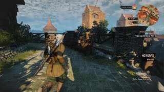 The Witcher 3 Wild Hunt Find a way into the var Attre villaPS5 [upl. by Aisenat]