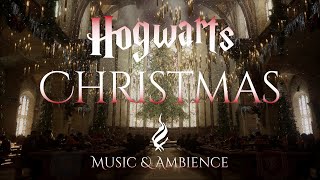 Christmas at Hogwarts  Harry Potter Music and Ambience from Hogwarts Legacy  2024 [upl. by Auqinimod]