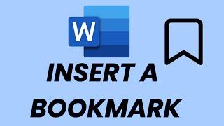 How To Insert a Bookmark In Microsoft Word [upl. by Ennaj673]