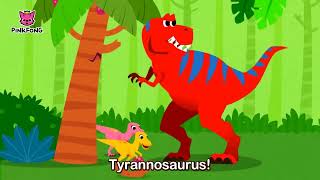 The Best Hunter Tyrannosaurus  Dinosaur Songs  Pinkfong Songs for Children [upl. by Anaidiriv]