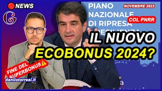 Nuovo ECOBONUS 2024 col PNRR ultime notizie  sostituirà il Superbonus [upl. by Medor988]