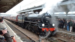 61264 B1 Locomotive hits the buffers at Norwich [upl. by Ijar]