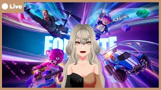 Vtuber BR  Ainda é noite e não estou forte  Fortnite [upl. by Ogilvy297]