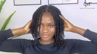 The Perfect Method to Mini Twist for BEGINNERS  QVR Hair X Sashana Kay [upl. by Latihs]