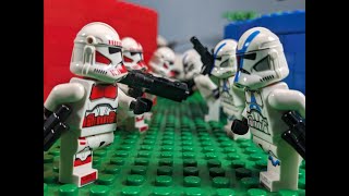 Red vs Blue LEGO Star Wars Stop Motion [upl. by Sommer]