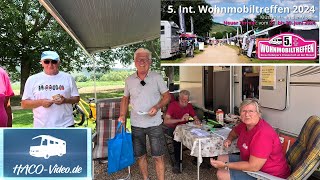 5 Int Wohnmobiltreffen 2024 Treffen in Klüsserath an der Mosel  Mehr als 500 Mobile sind dabei [upl. by Nayrbo483]