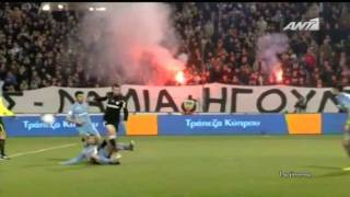 PAOK AEK 01 GREEK CUP 4 HQ [upl. by Engleman]