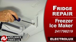 Electrolux Refrigerator  No Ice Production  Freezer Ice Maker Repair [upl. by Rosol]